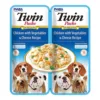 INABA DOG Twin kurczak warzywa i ser