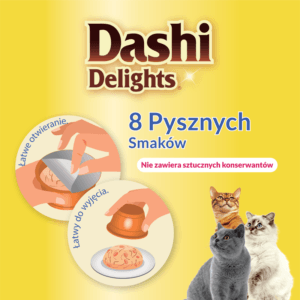 INABA CAT Dashi Delights kurczak tuńczyk i łosoś 70g przysmak dla kota - obrazek 7