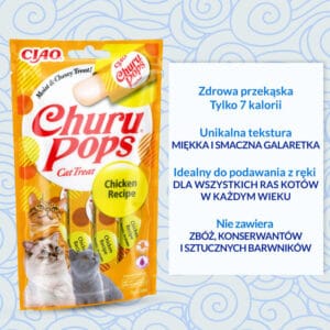 INABA CAT Churu Pops kurczak 4x15g (60g) - obrazek 4