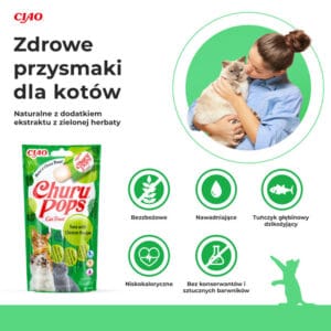 INABA CAT Churu Pops tuńczyk kurczak 4x15g - obrazek 2