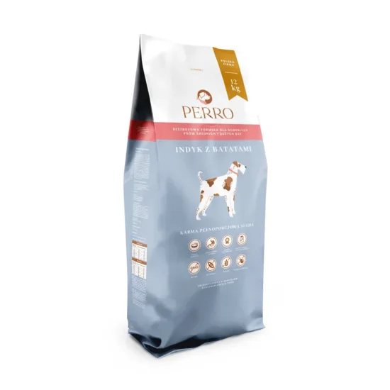 PERRO Indyk z batatami 12kg