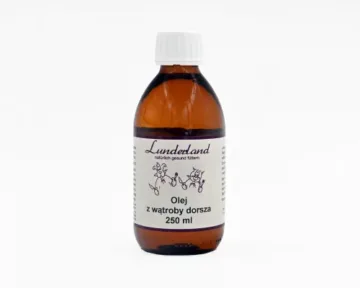 LUNDERLAND Olej z wątroby dorsza 250ml