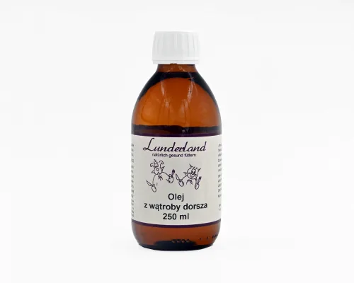 LUNDERLAND Olej z wątroby dorsza 250ml