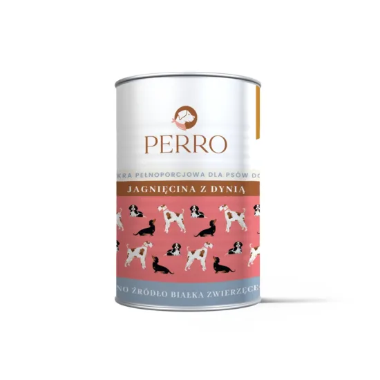 PERRO Jagnięcina z dynią 410g
