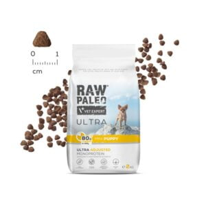 RAW PALEO Ultra Turkey Mini Puppy 8kg z indykiem dla szczeniąt ras małych - obrazek 2