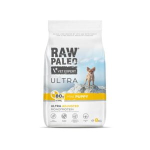 RAW PALEO Ultra Turkey Mini Puppy 8kg z indykiem dla szczeniąt ras małych