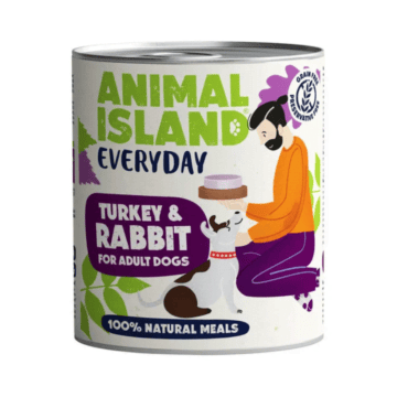 ANIMAL ISLAND Everyday Indyk z Królikiem 800g bezzbożowa