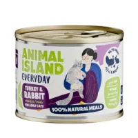 ANIMAL ISLAND Everyday Indyk z Królikiem 200g