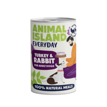 ANIMAL ISLAND Everyday Indyk z Królikiem 400g bezzbożowa