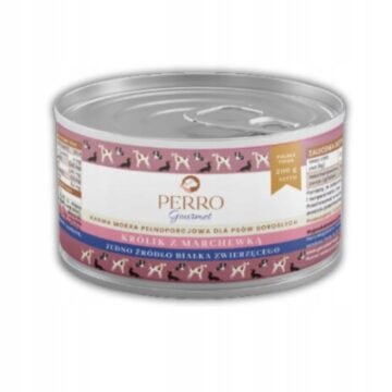 PERRO Gourmet Królik z marchewką 200g