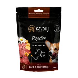 Savory Soft Snacks Digestion Lamb Chamomile 200g