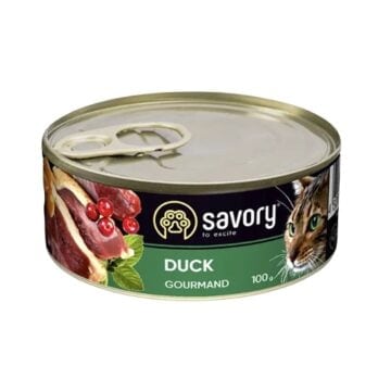 SAVORY Adult Duck 100g mokra karma dla kotów dorosłych