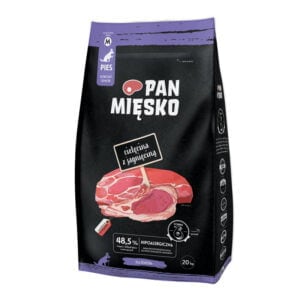 PAN MIĘSKO Cielęcina z jagnięciną M 20kg