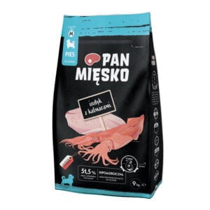 PAN MIĘSKO Indyk z kalmarami M 9kg