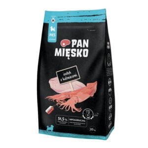 PAN MIĘSKO Indyk z kalmarami M 20kg