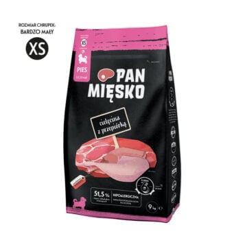 PAN MIĘSKO Cielęcina z przepiórką XS 9kg