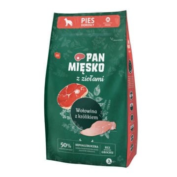 PAN MIĘSKO z ziołami Wołowina z królikiem M 3kg