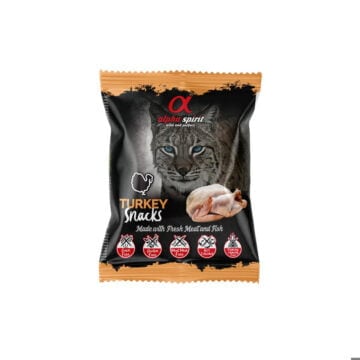 ALPHA SPIRIT Turkey kostka 50g przysmak dla kota z indykiem