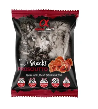 ALPHA SPIRIT Prosciutto kostka 50g przysmak dla psa