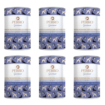 PERRO Gourmet Bażant z gruszką 6x400g