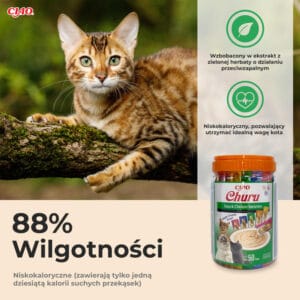 INABA CAT Churu Varieties Tuńczyk i kurczak 50x14g słoik 700g - obrazek 3