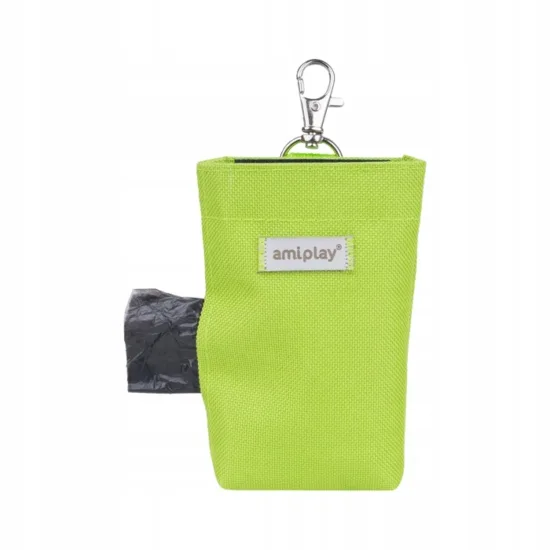 AMIPLAY Torebka na worki do odchodów Samba Zielony
