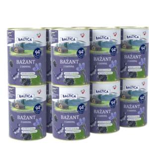 BALTICA Bażant z sarniną 12x400g