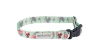 AMIPLAY Obroża regulowana BeHappy XL Flamingo