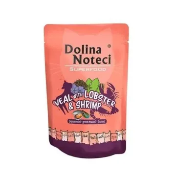 DOLINA NOTECI Superfood cielęcina z homarem i krewetkami