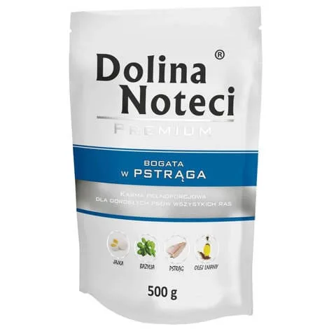 DOLINA NOTECI Saszetka Premium Pstrąg 500g