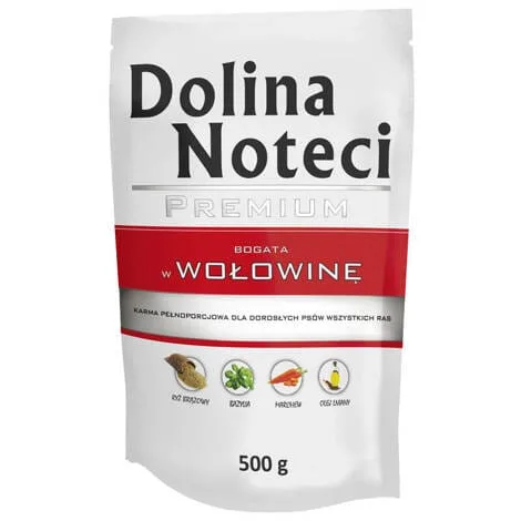 DOLINA NOTECI Saszetka Premium Wołowina 500g