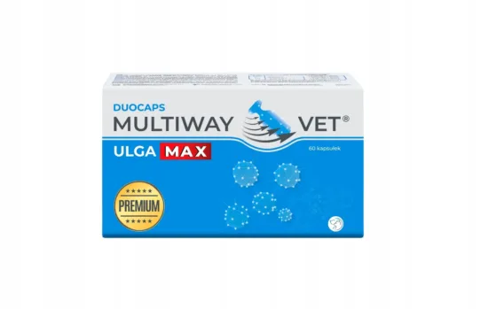 MULTIWAY Vet Duocaps ulga 60 tabletek łagodzenie objawów stresowych psów i kotów