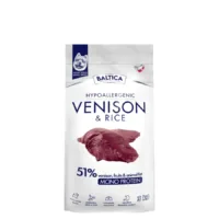 BALTICA Nutraceutic Hypoallergenic Venison & Rice XS/S