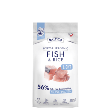 BALTICA Nutraceutic Hypoallergenic Fish & Rice XS/S