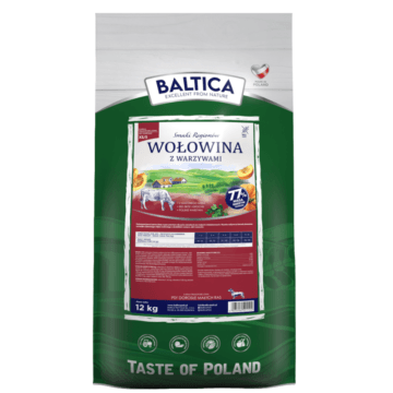 BALTICA Smaki Regionów Wołowina z warzywami XS/S