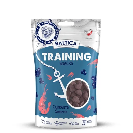 BALTICA Training snacks shrimps with currant 100g