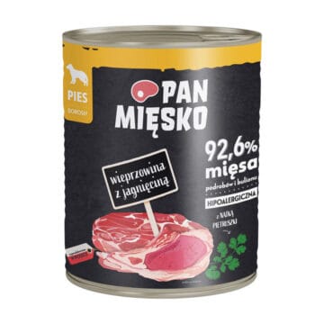 PAN MIĘSKO Wieprzowina z jagnięciną 800g