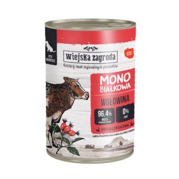 WIEJSKA ZAGRODA Monobiałkowa Wołowina 400g