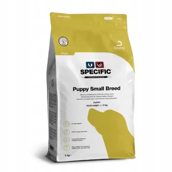 DECHRA SPECIFIC CPD-S 4kg Puppy Small Breed karma sucha dla szczeniąt ras małych