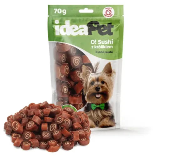 ideaPet O! Sushi z królikiem 70g