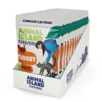 ANIMAL ISLAND Everyday pasztet z indykiem 12x85g