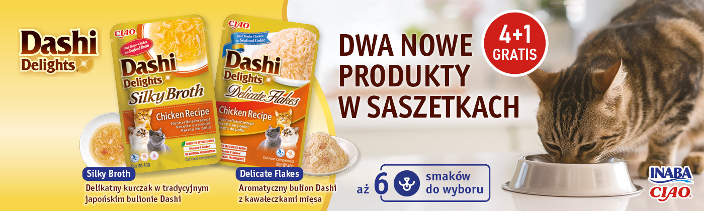 INABA Cat Dashi Delights 4+1 GRATIS!