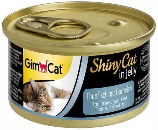 GIMCAT Shiny Cat Tuńczyk i krewetki