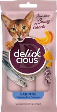 DELICKCIOUS Kremowe przysmaki Sardynka