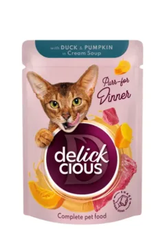DELICKCIOUS Paski z kaczką i dynią