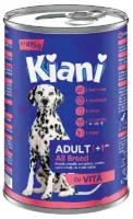 KIANI Dog Adult All Breed Beef 415g mokra karma z wołowiną dla psów dorosłych