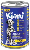 KIANI Dog Adult All Breed Chicken 415g mokra karma z kurczakiem dla psów dorosłych