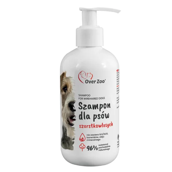 OVER ZOO Szampon dla psów szorskowłosych 250ml