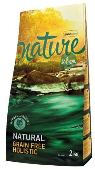 NATURE z Łososia 2kg karma sucha dla psów wszystkich ras