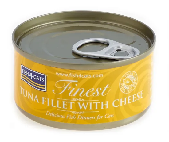 Fish4Cats Finest filet z Tuńczyka z Serem 70g